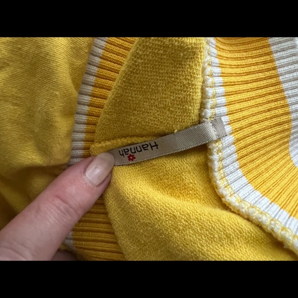 Yellow booty shorts. Girl size medium - Picture 3 of 6